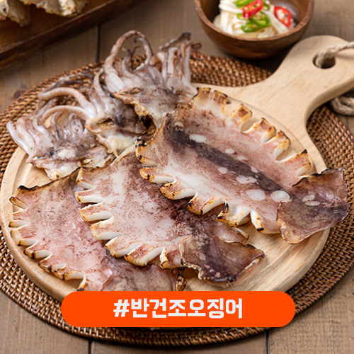 반건조오징어 5미